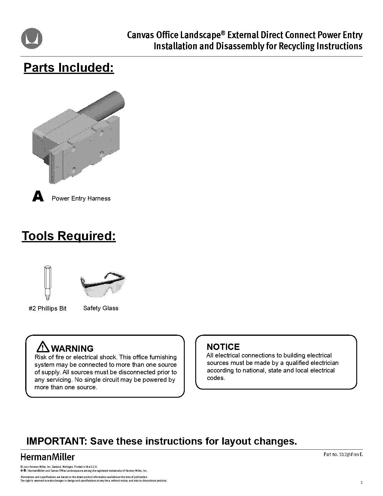 herman miller cubicle instruction manual